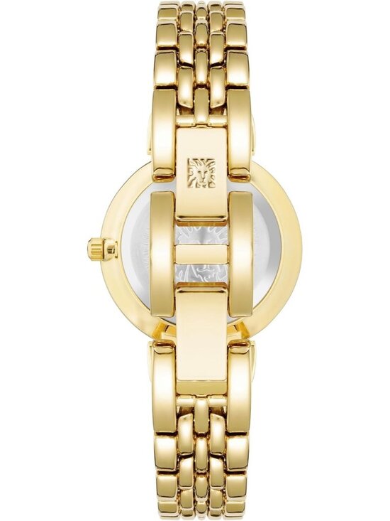 Anne Klein Women\'s Gold Analog Japanese Quartz Roman Numeral Bracelet Watch main image 7